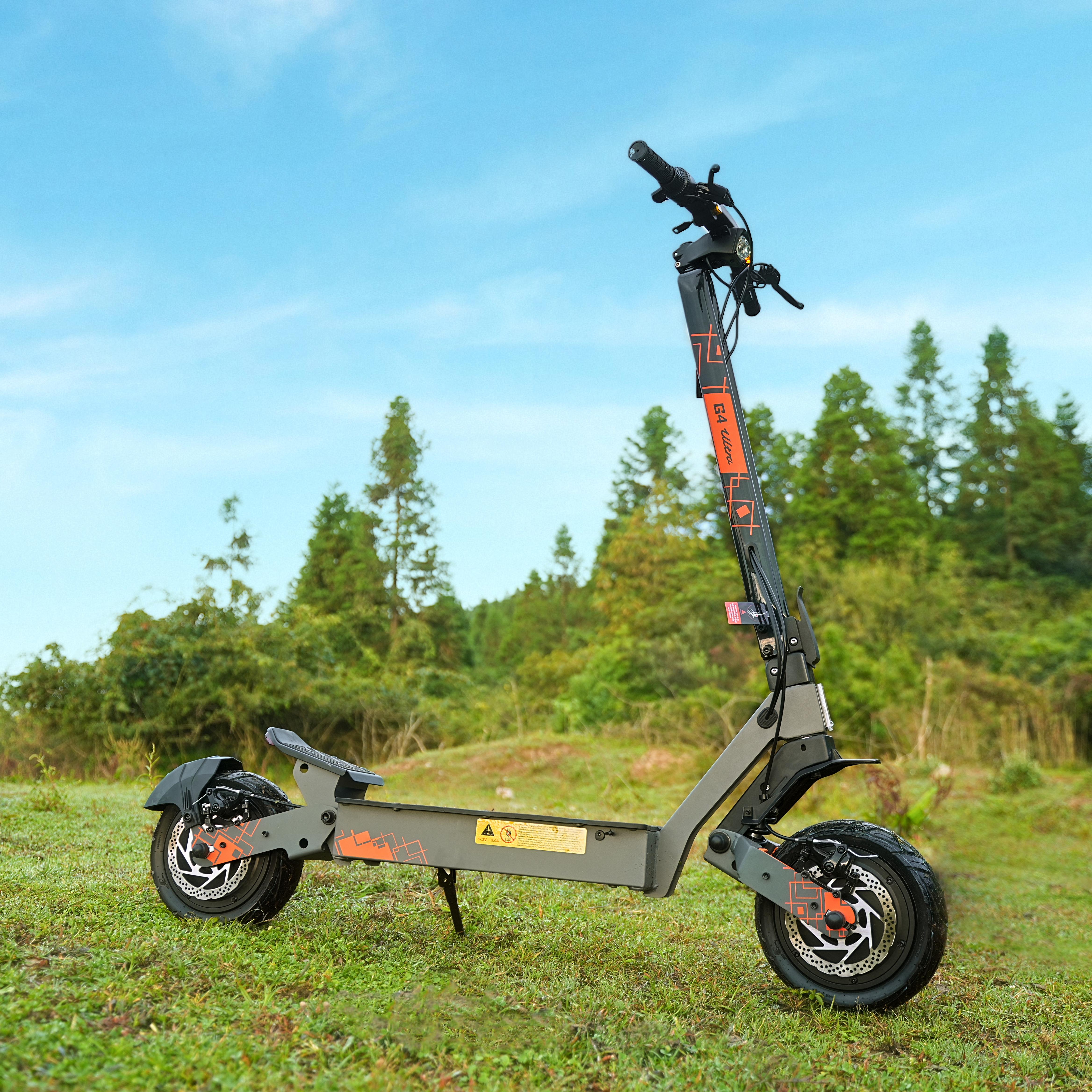 KuKirin G4 Ultra Electric Scooter 70Km/h Max Speed, 60V 20Ah Battery,1000W*2 Dual Motor