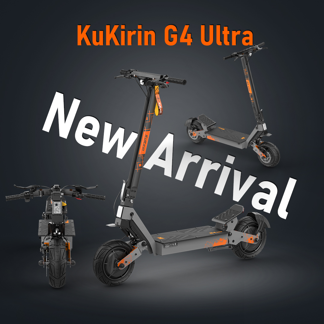 KuKirin G4 Ultra Electric Scooter 70Km/h Max Speed, 60V 20Ah Battery,1000W*2 Dual Motor