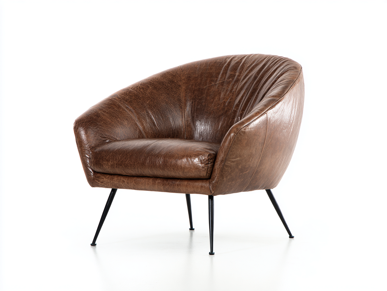 Esszimmerstühle Kunstleder 72 x 68 x 74 cm - Braun - für Esszimmer im modernen Design-Solendanest