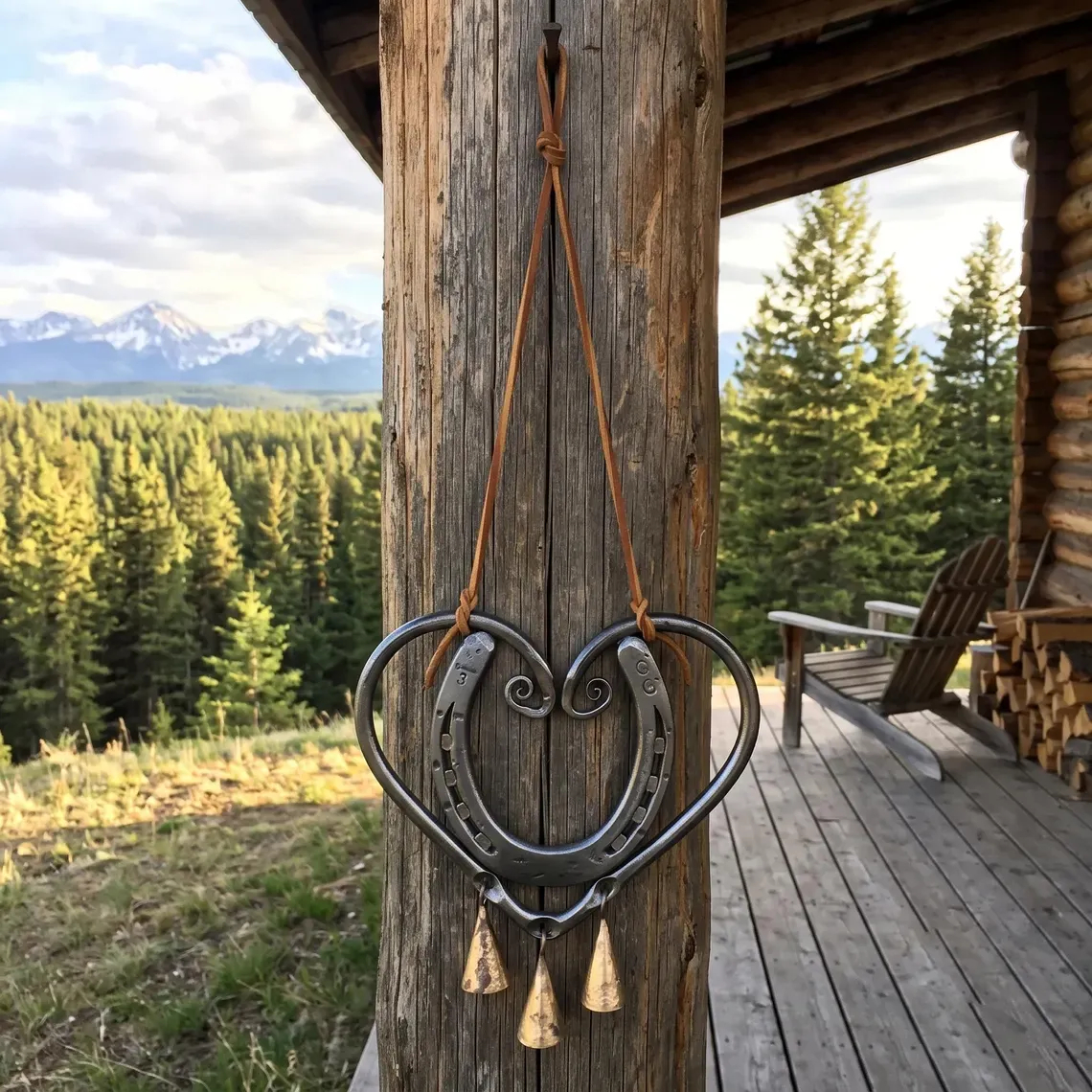 The Horseshoe Heart Wind Chime ❤🐎 ( by Jordan Maynard®)