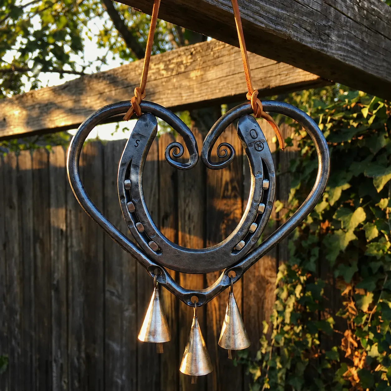 The Horseshoe Heart Wind Chime ❤🐎 ( by Jordan Maynard®)