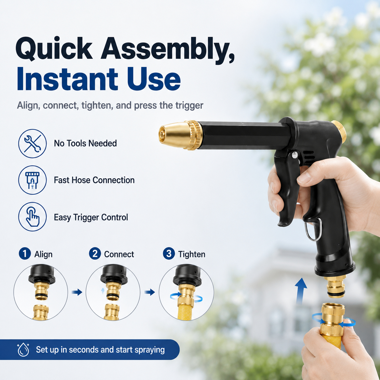 💦The Ultimate Portable High-Pressure Sprayer