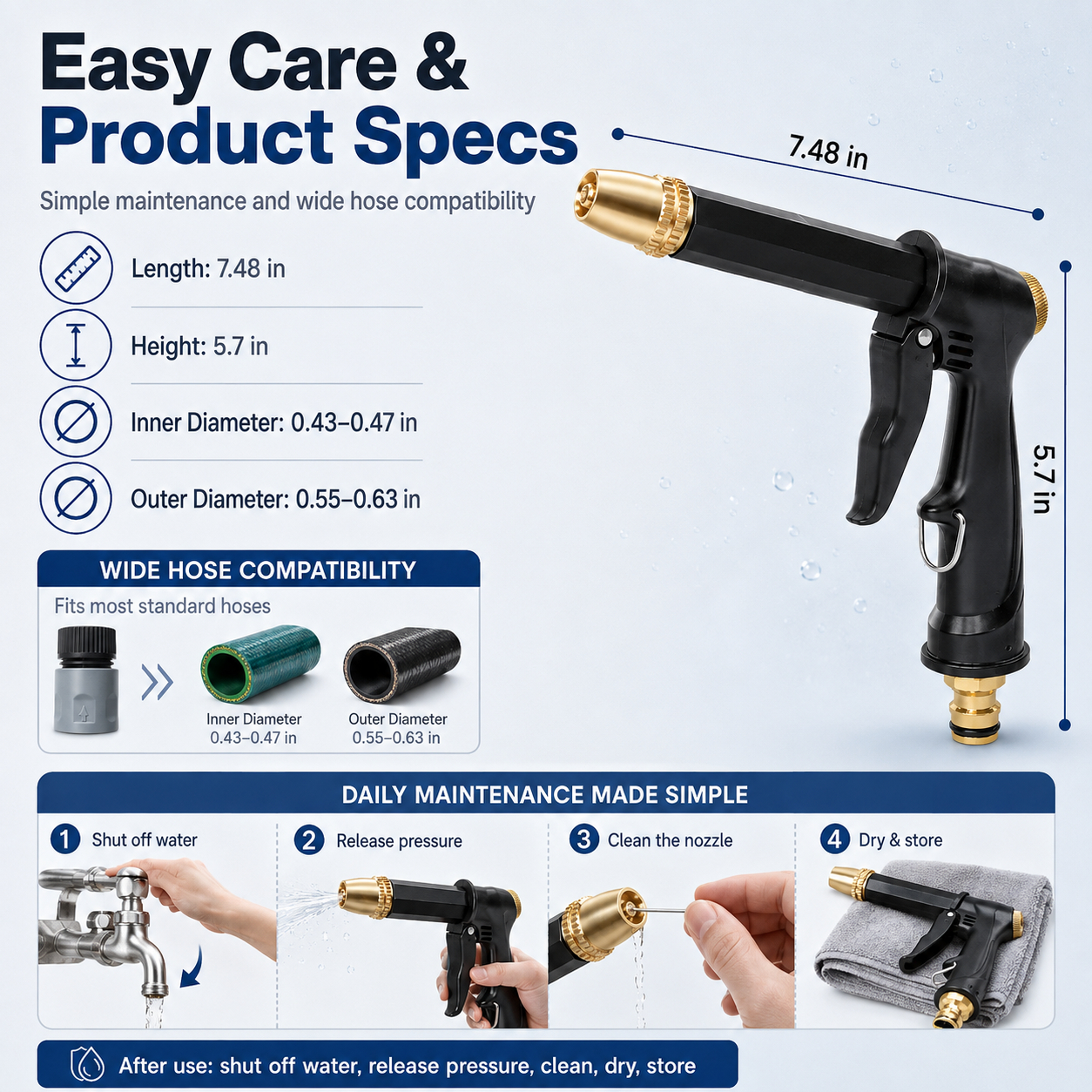 💦The Ultimate Portable High-Pressure Sprayer