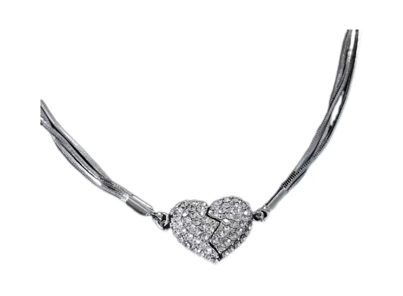 Holiday Gifts 2026🔥 Magnetic Love Patchwork Necklace
