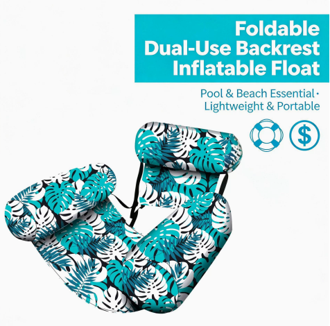 InflatableChair: Easy Setup Durable Inflatable Floating Chair