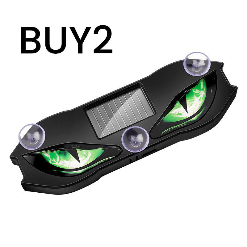 🚗🔆 Solar-Powered LED Car Warning Light – 50% OFF! Weatherproof, automatic activation at dark🔥🛡️