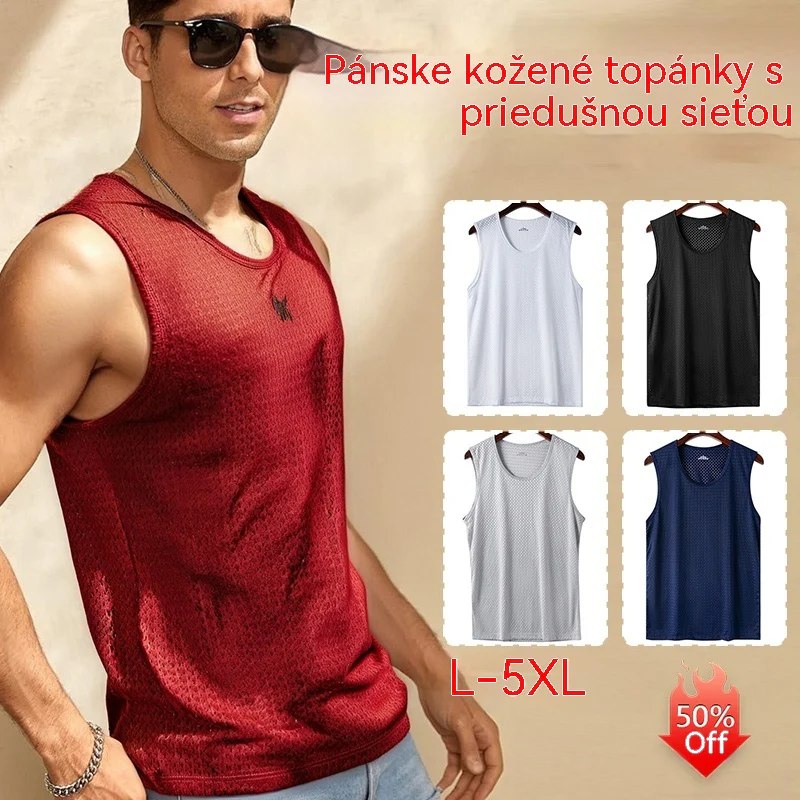 👕【3-dielna sada】Pánske ležérne tričká vyrobené z chladivého hodvábneho materiálu ✅ Ľahké, priedušné a rýchloschnúce