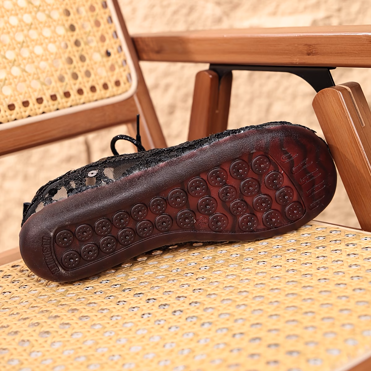 womens fashion new summer style lace up mesh   women shoes Product details 5