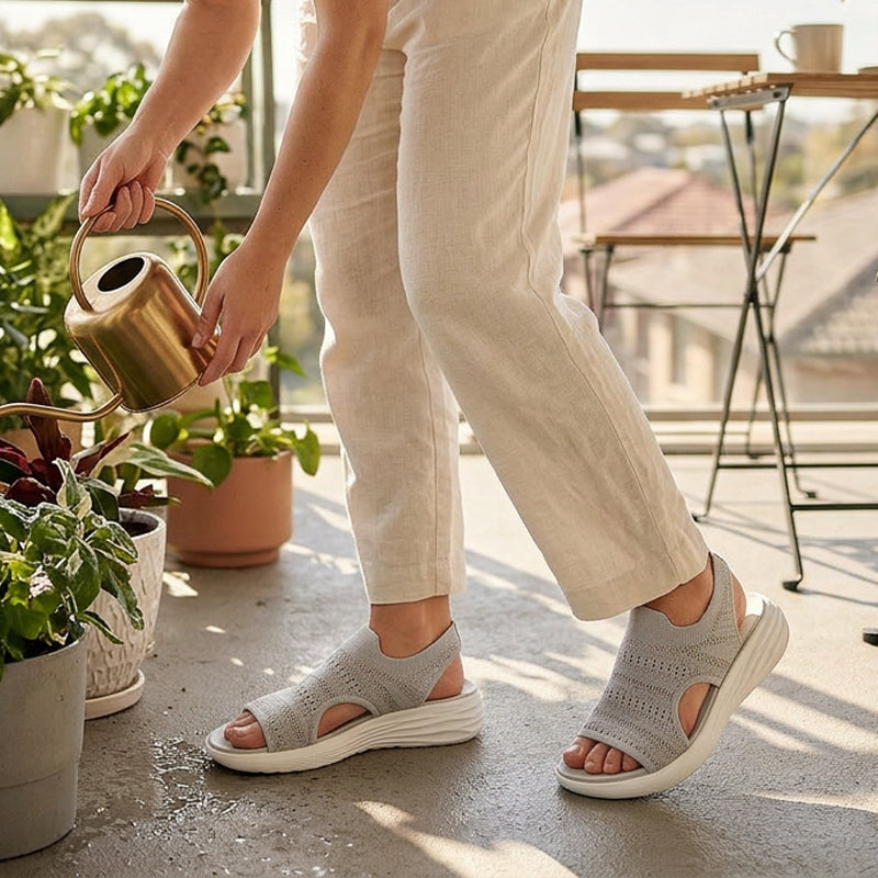 Eloomoda™ | Sandále na platforme z priedušného materiálu pre ženy