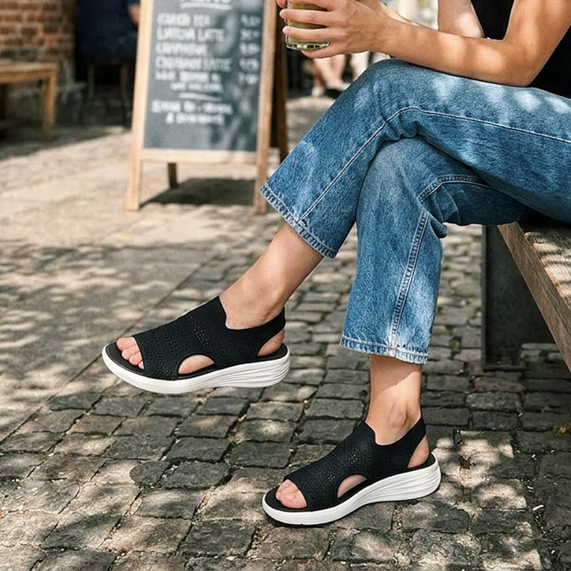 Eloomoda™ | Sandále na platforme z priedušného materiálu pre ženy