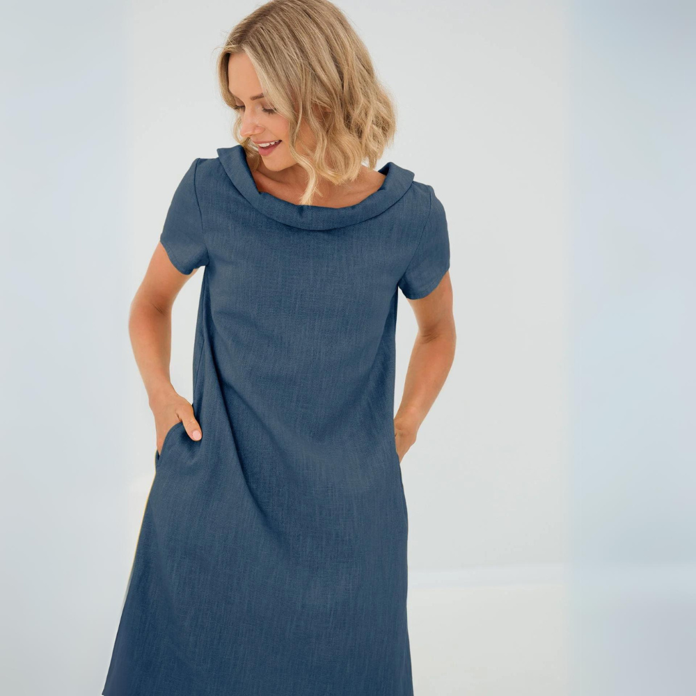 Linen summer dress