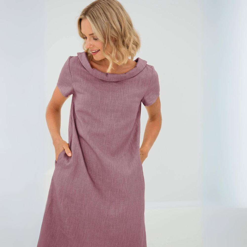 Linen summer dress