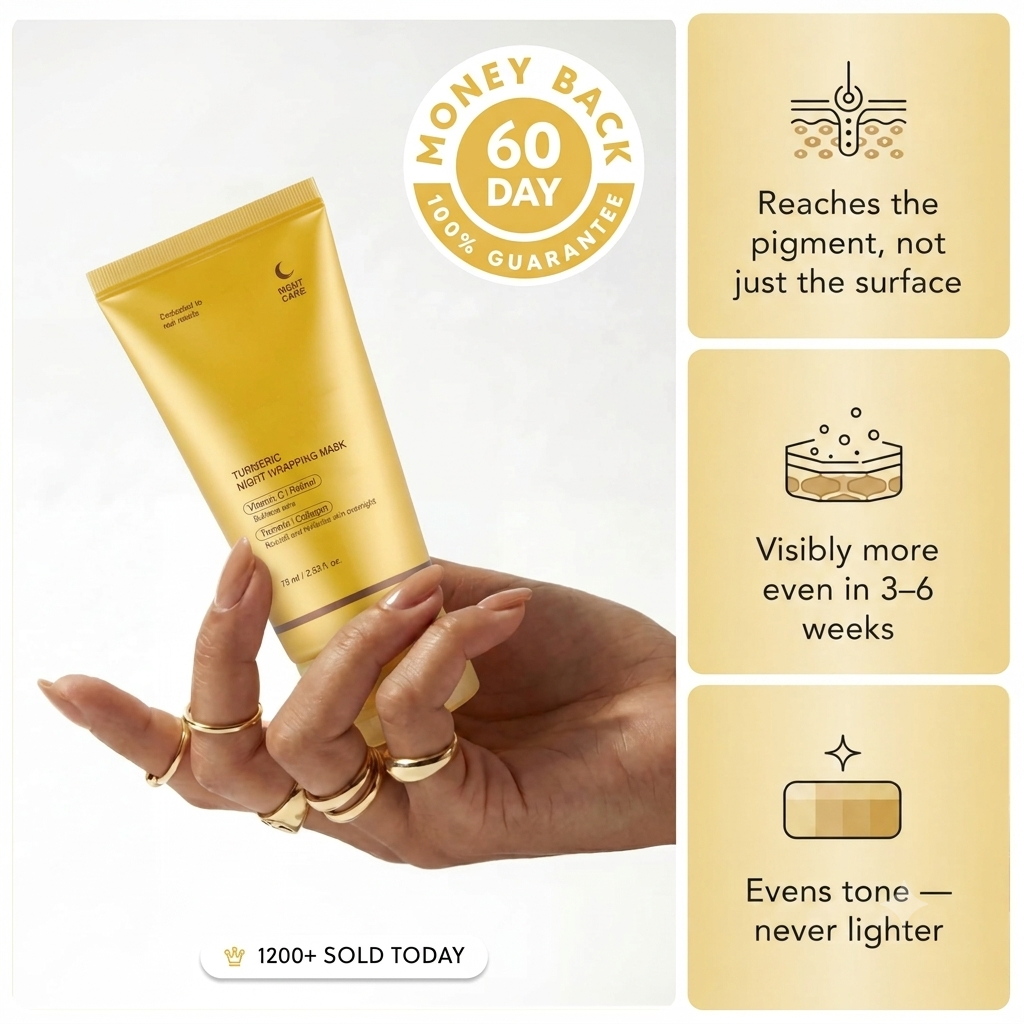 Quia Turmeric & Kojic Acid Overnight Mask