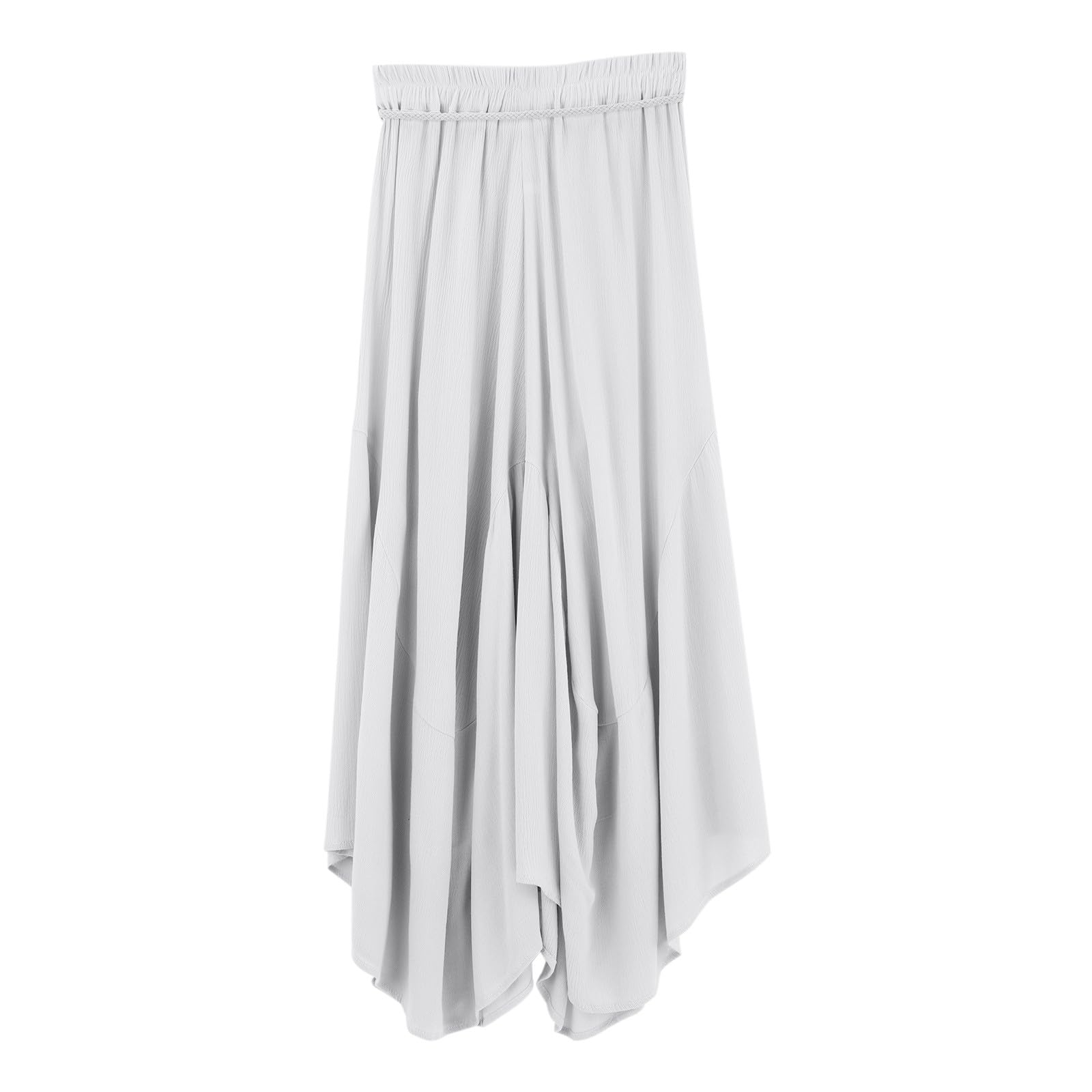 women's casual solid color loose skirt two-piece suit