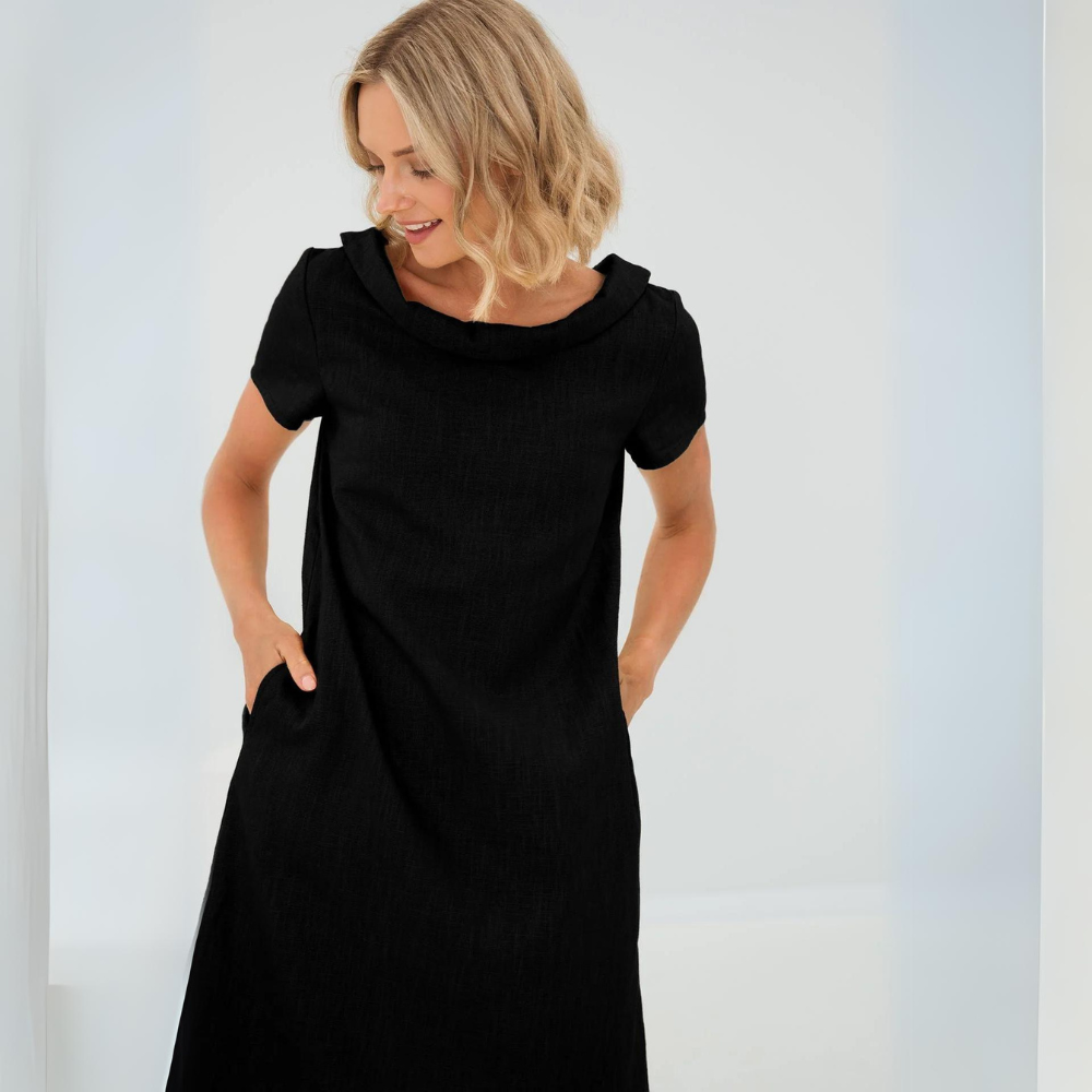 Linen summer dress