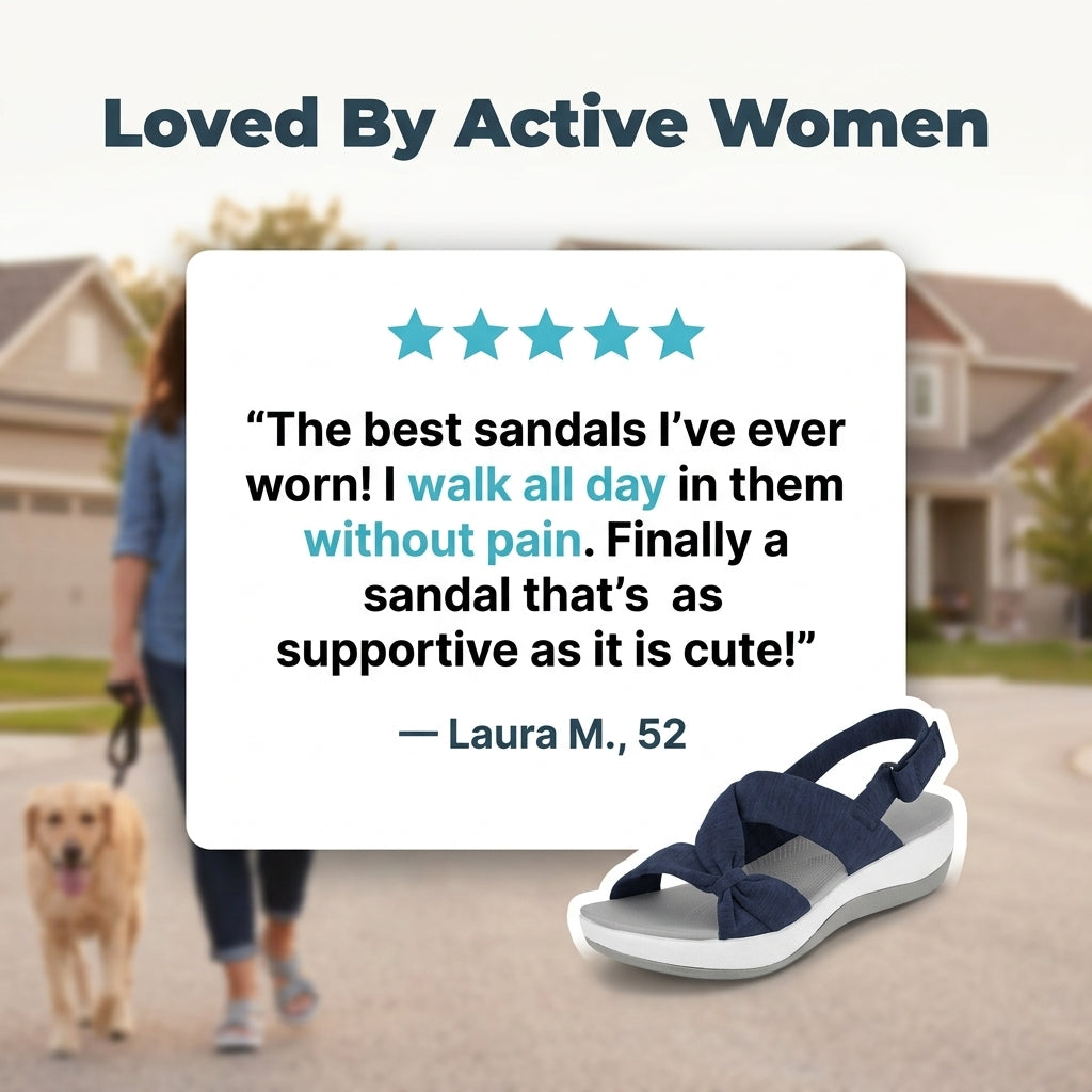 OrthoStep™ 2.0 - Women's Orthopedic Sandals