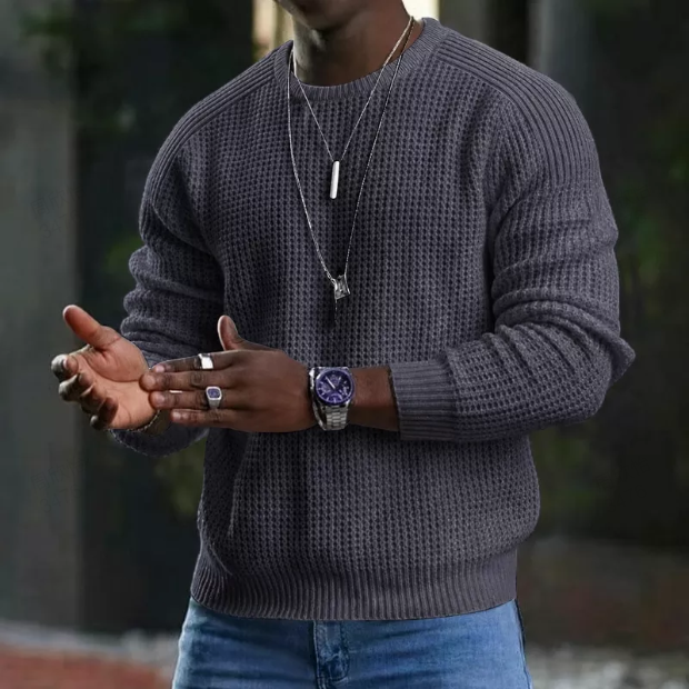 ✨2026 Collection at 50% OFF🎁JMIERR Men's Crewneck Sweater Soft Casual Sweaters 