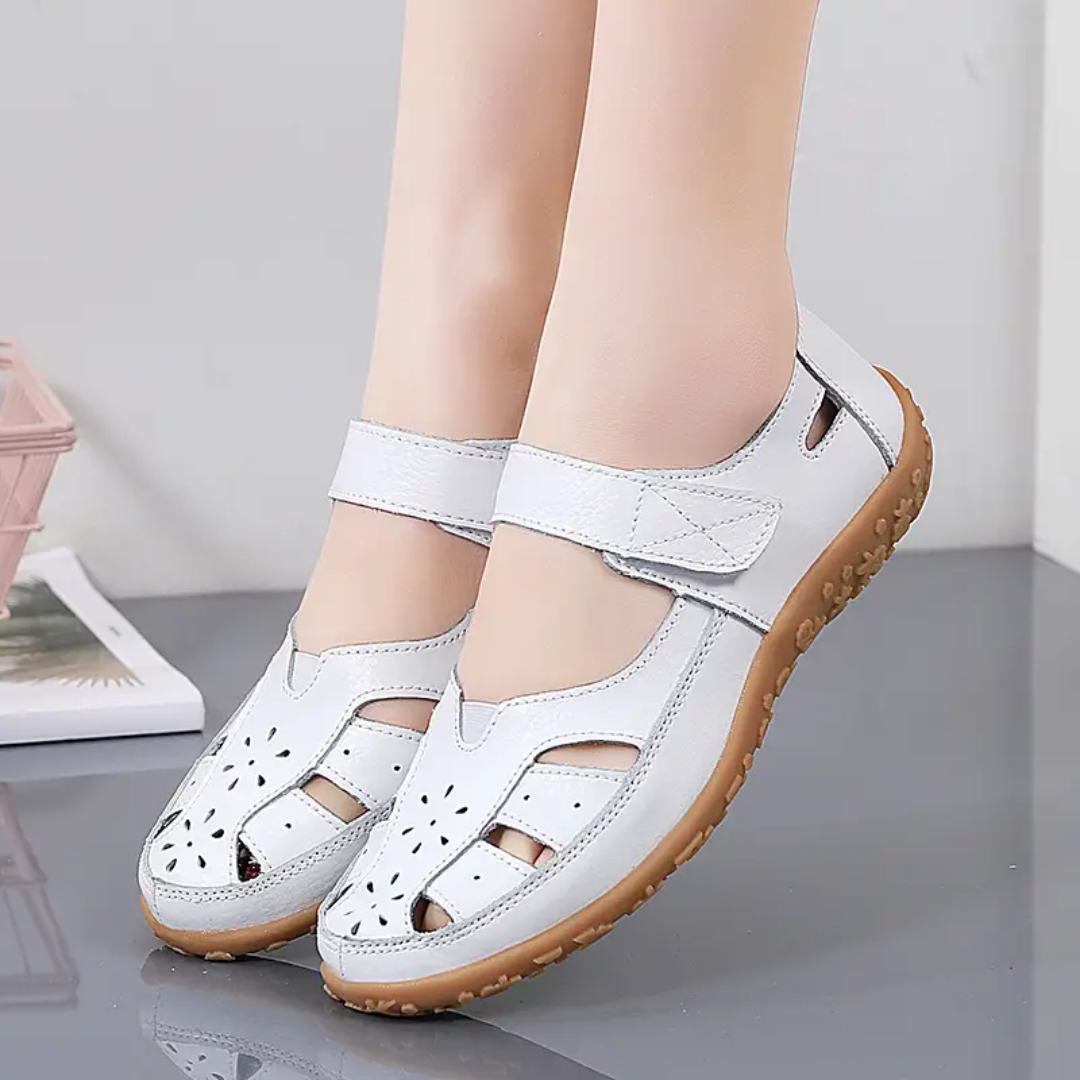 Uniqcomfy Wide Toe Box and Wide Size Leather Shoes