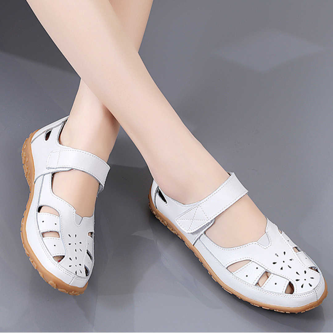 Uniqcomfy Wide Toe Box and Wide Size Leather Shoes