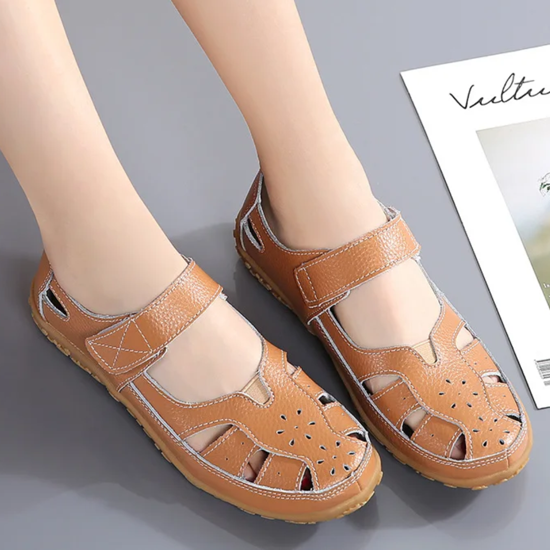 Uniqcomfy Wide Toe Box and Wide Size Leather Shoes