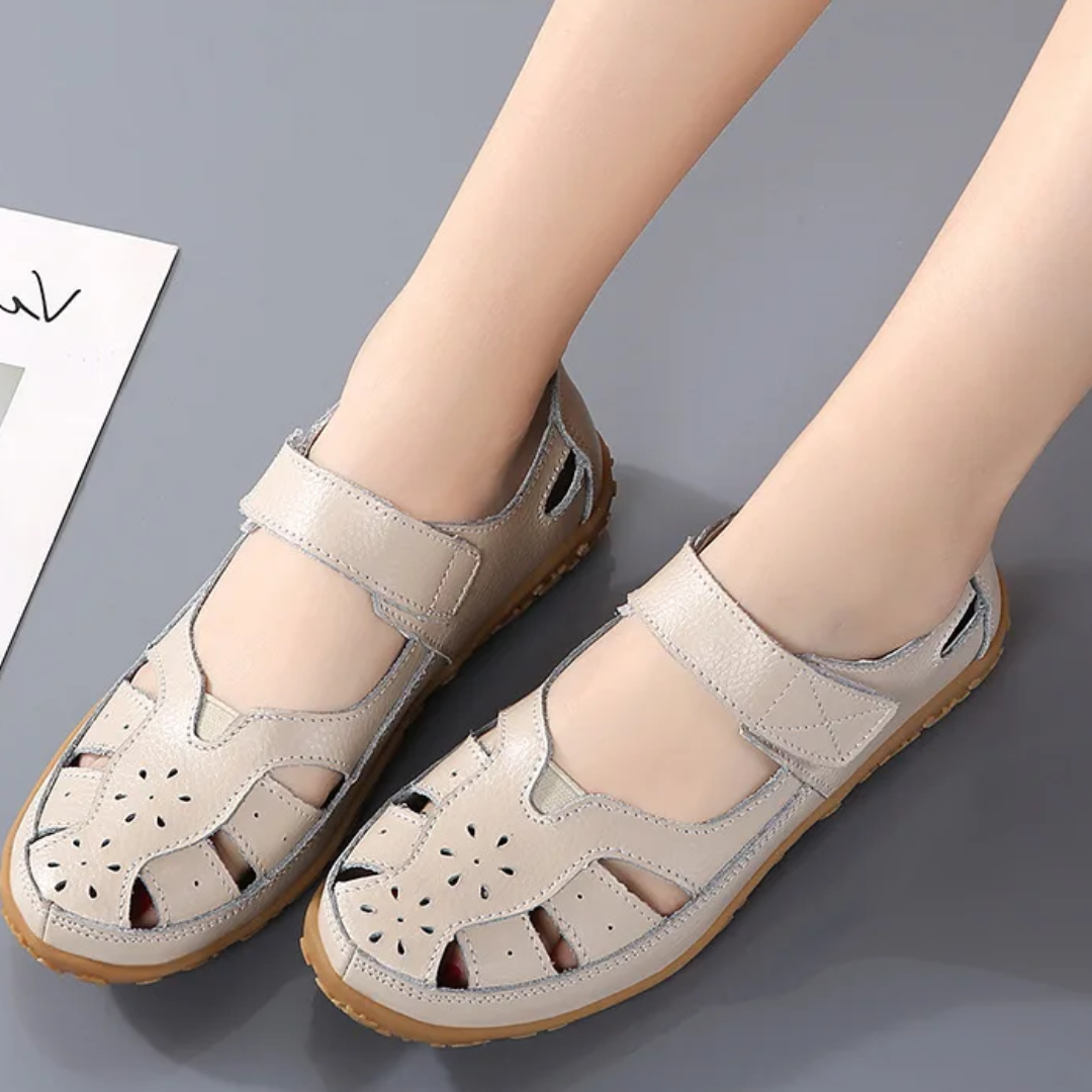 Uniqcomfy Wide Toe Box and Wide Size Leather Shoes
