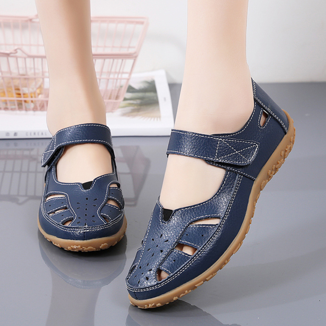 Uniqcomfy Wide Toe Box and Wide Size Leather Shoes