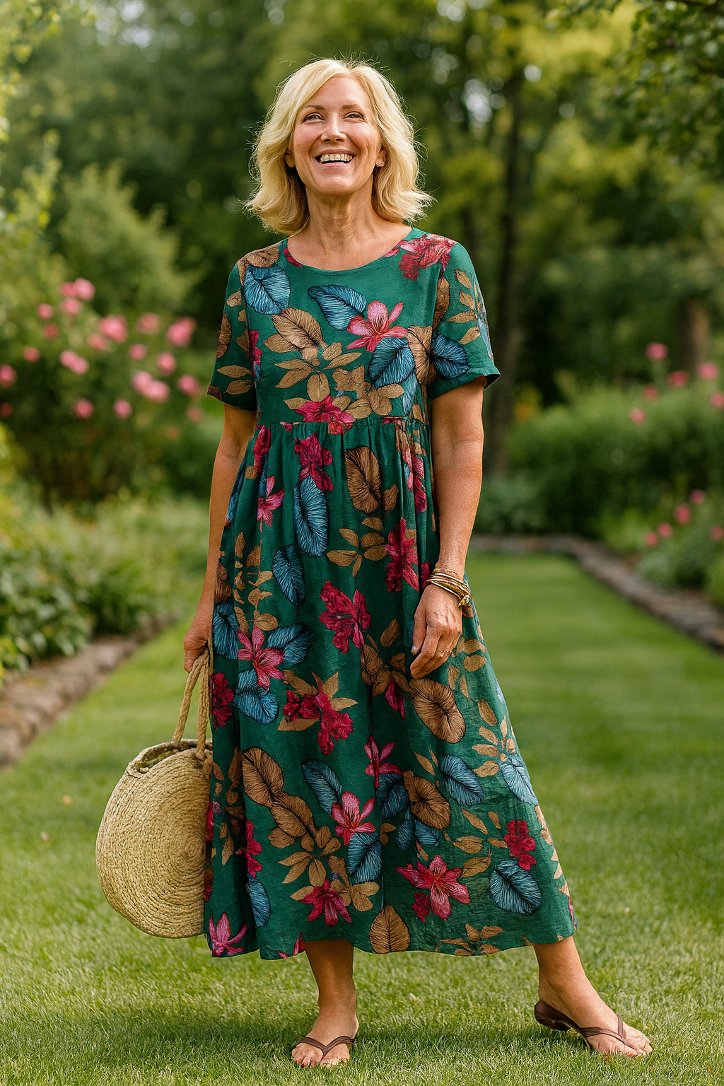 Luna | Floral Maxi Dress