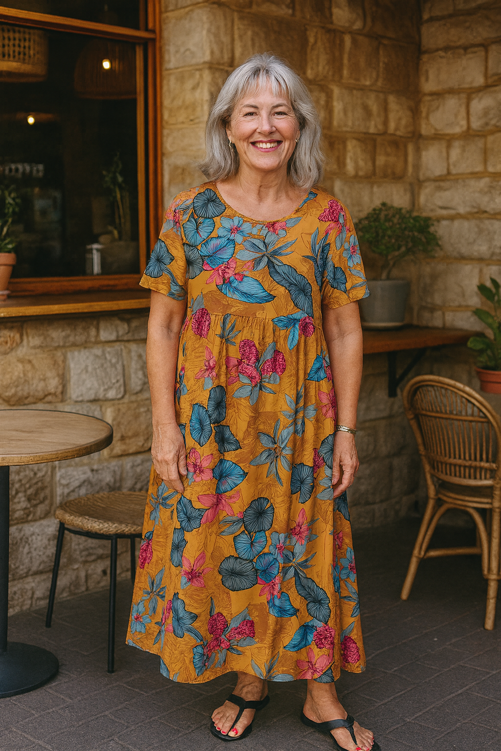 Luna | Floral Maxi Dress