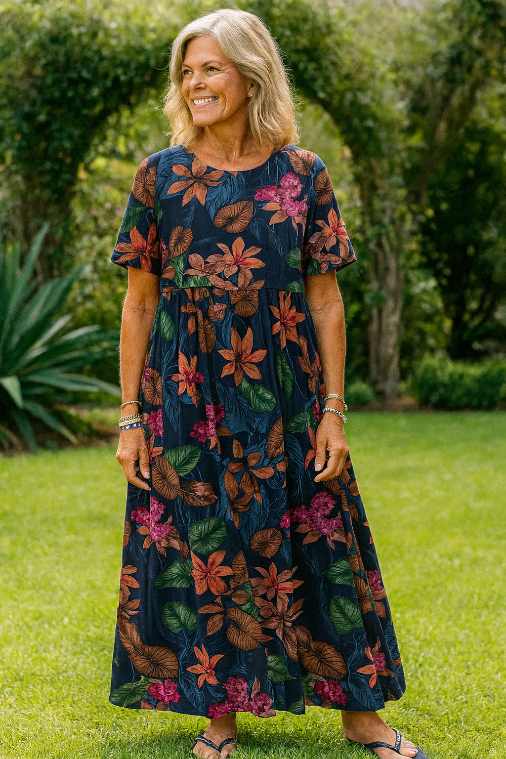 Luna | Floral Maxi Dress