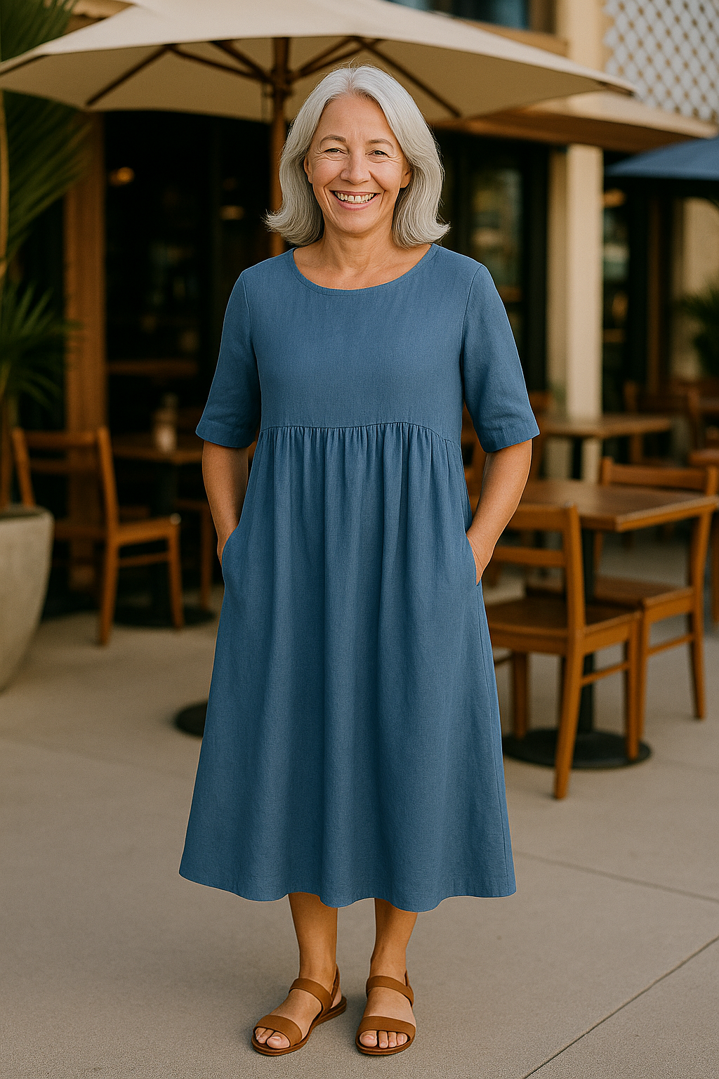Freya | Cotton Pocket Dress