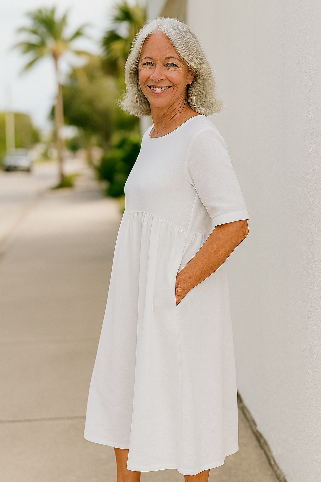 Freya | Cotton Pocket Dress