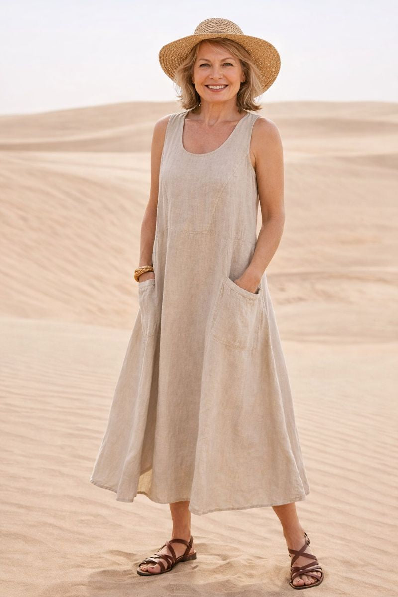 Selene | Cotton Pocket Dress
