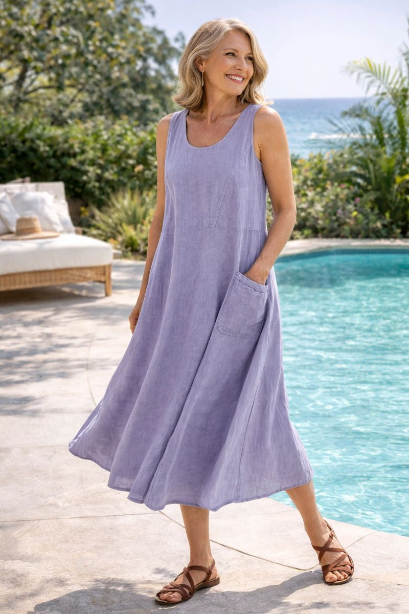 Selene | Cotton Pocket Dress