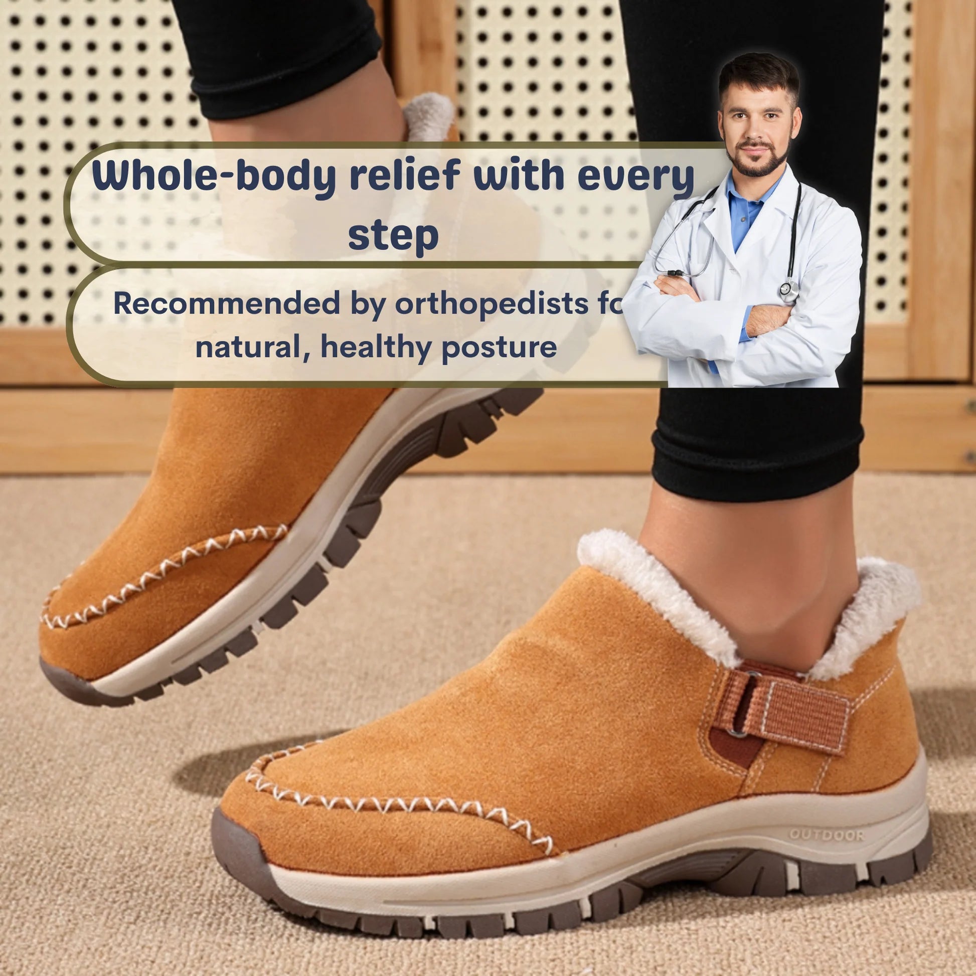 Plantar Fasciitis & Heel Relief for Back Pain, Bunions & Wide Feet