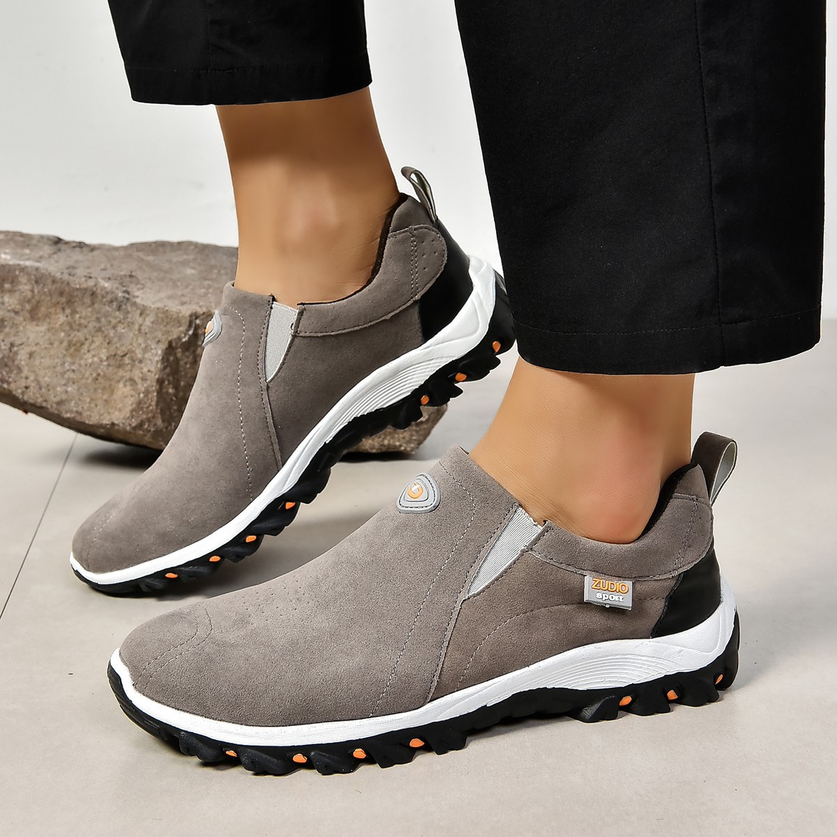Good Arch Support & Easy To Put On   Comfortable Walking Shoes