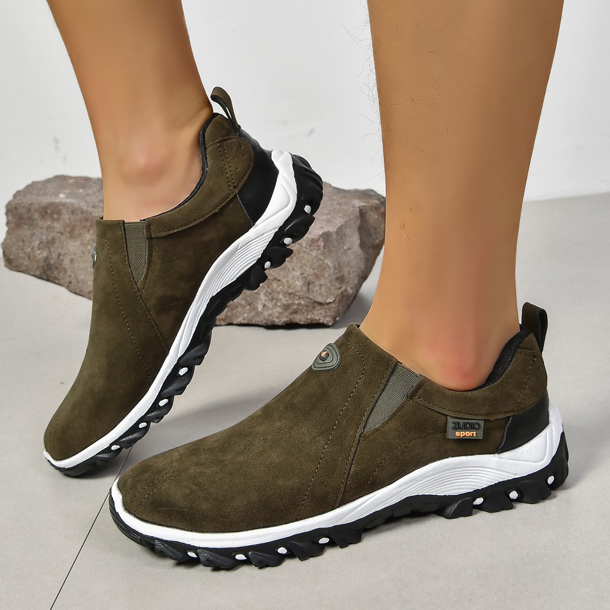 Good Arch Support & Easy To Put On   Comfortable Walking Shoes