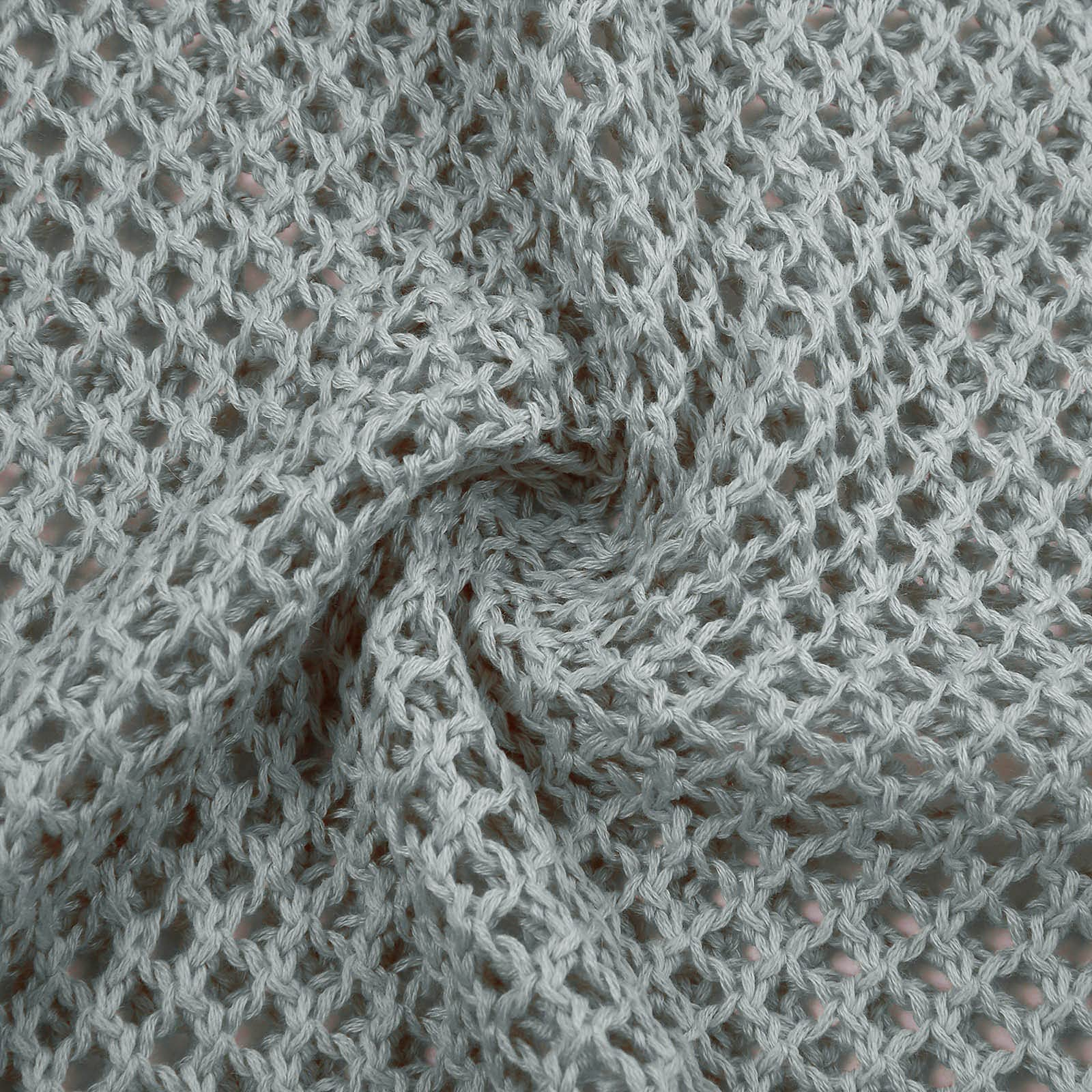 Knitted Hooded Lightweight Loose-Fit Sun-Protective Sweater