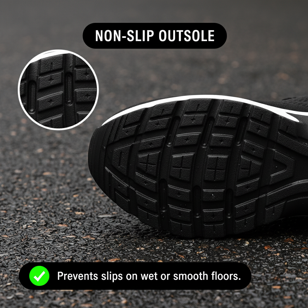  12-Hour Shift Shoes for Heel & Plantar Fasciitis Relief (Unisex)