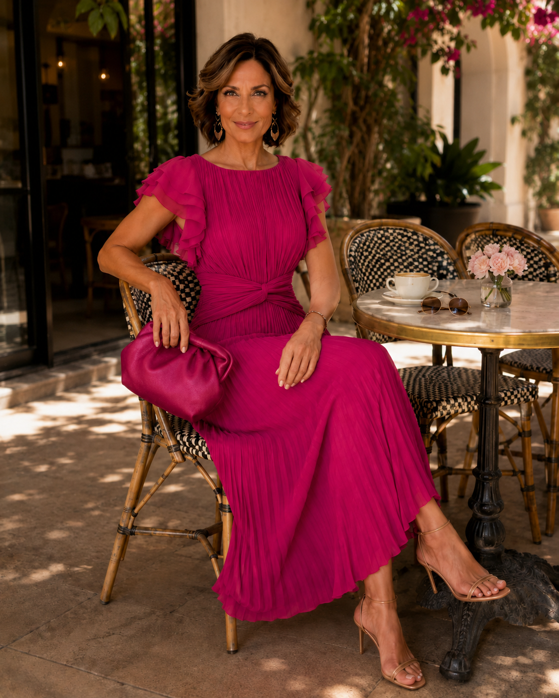 Classic Pleated Dress