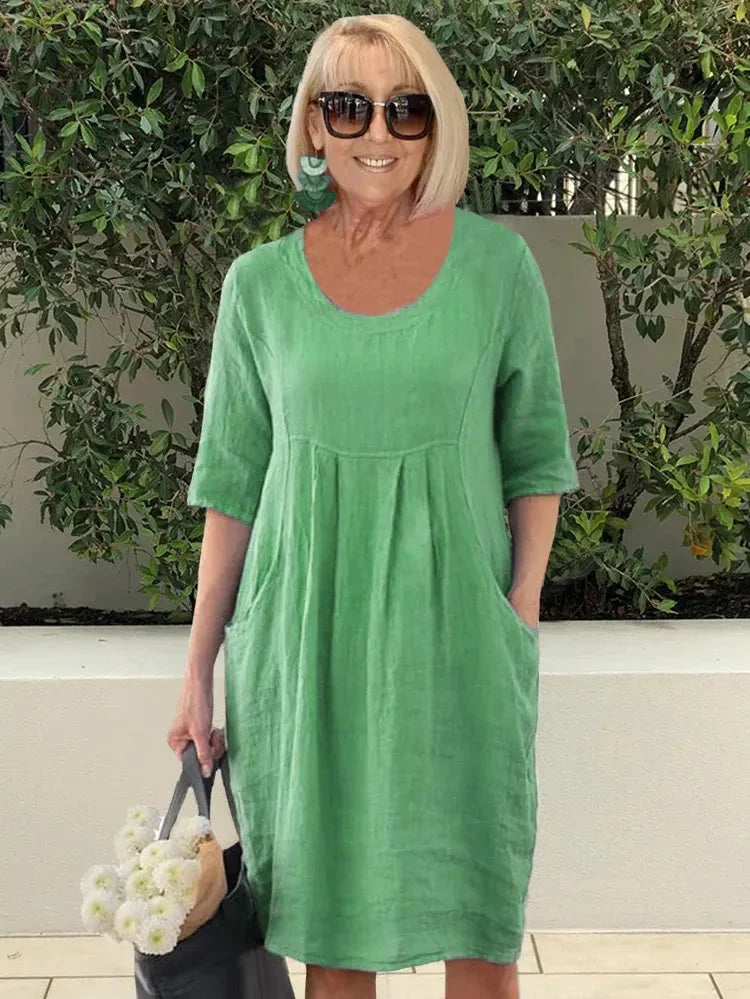 Maris | Linen Dress