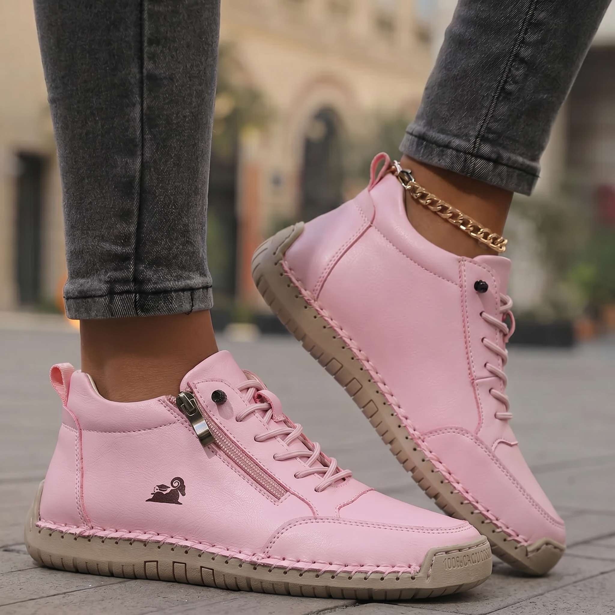 OrthoStep™ 2.0 – Comfortable orthopedic sneakers + zipper