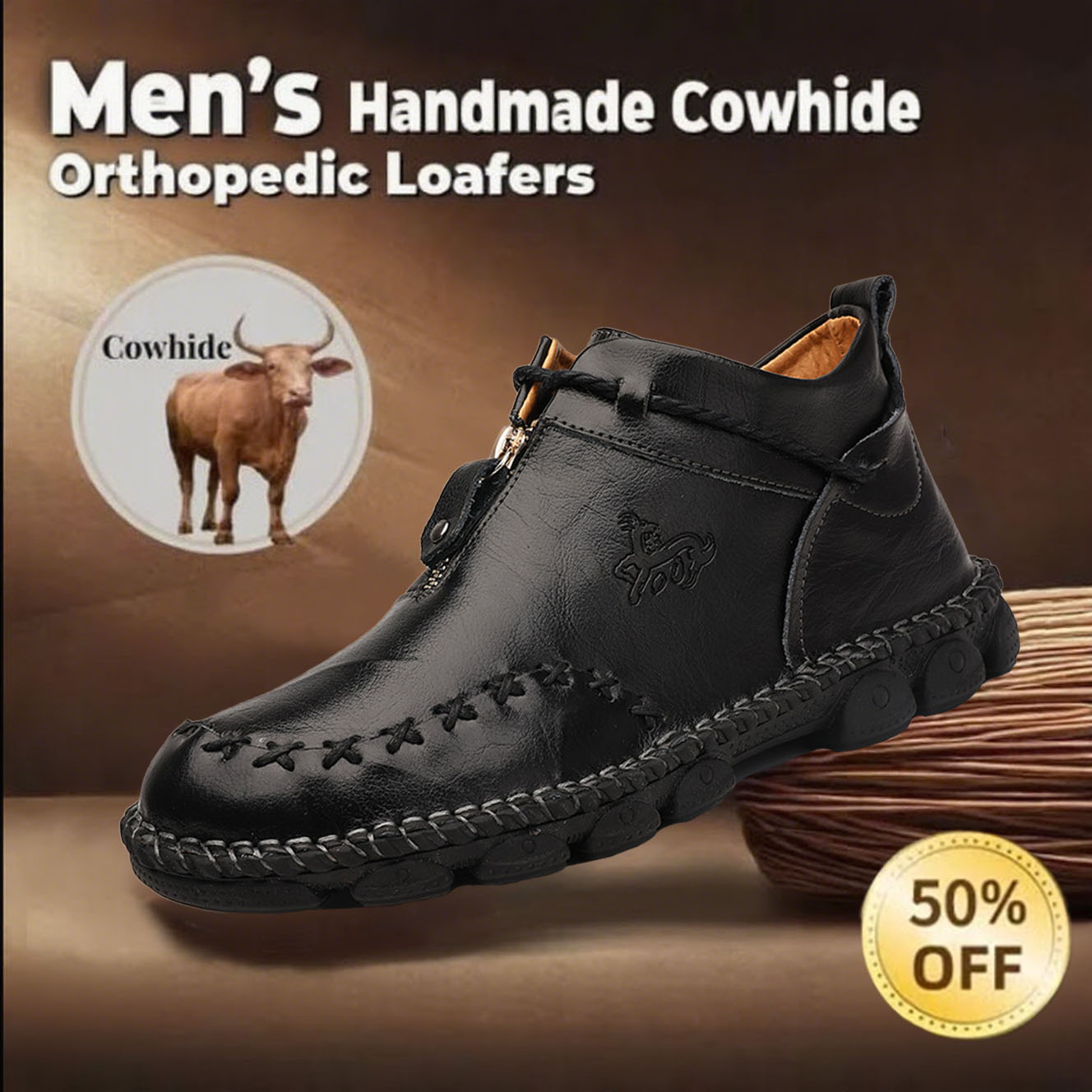 Newest Men's   Leather Loafers