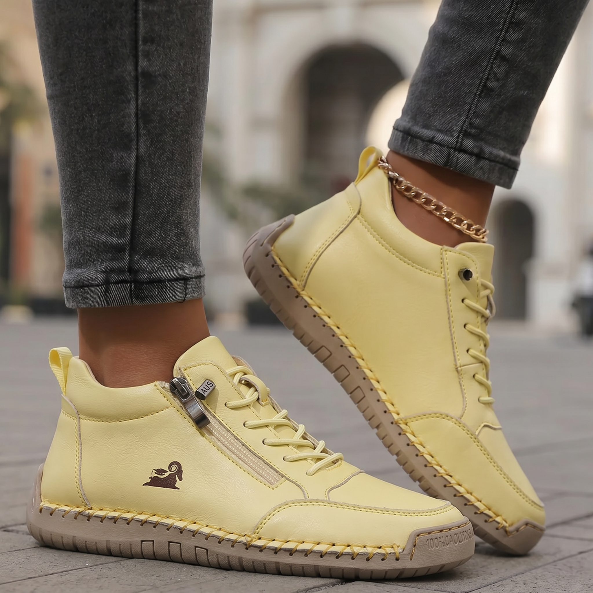 OrthoStep™ 2.0 – Comfortable orthopedic sneakers + zipper