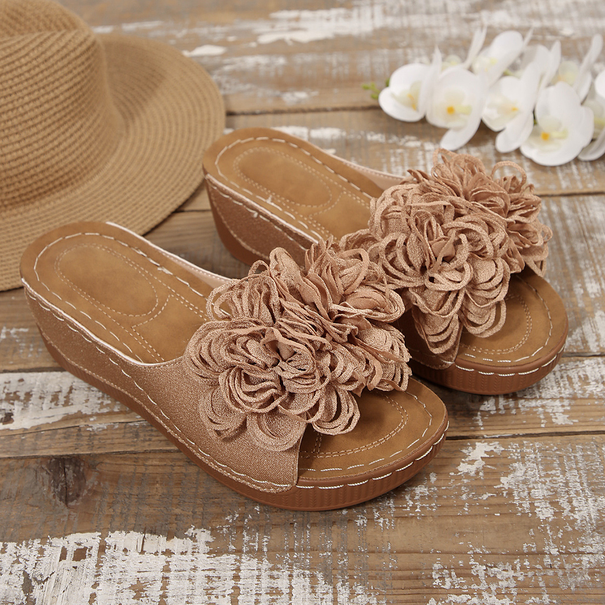 Women's new summer platform wedge sandals