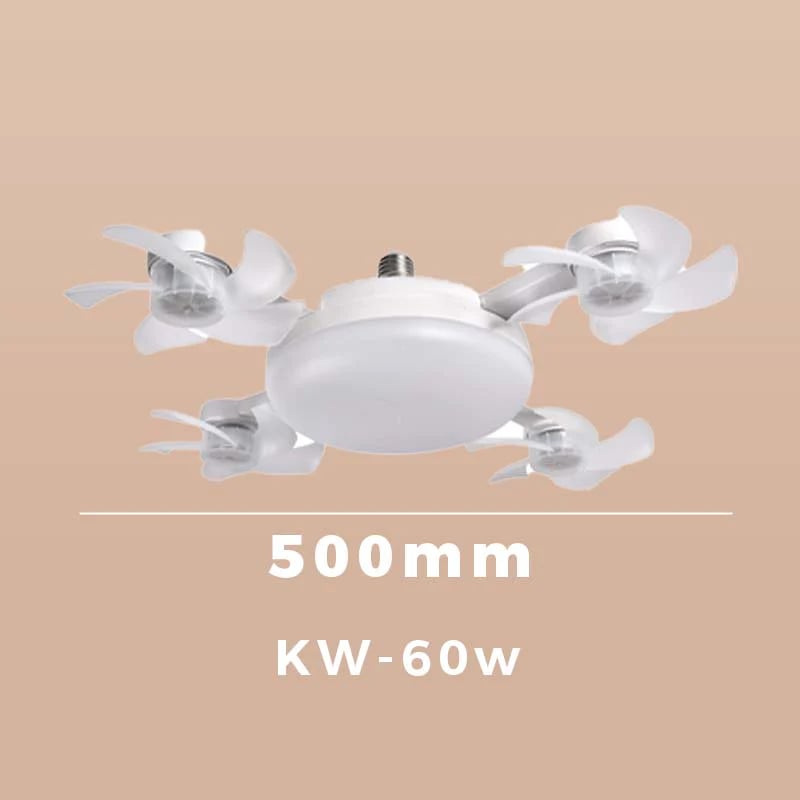 🌀New E27 Socket Ceiling Fan Light – 2‑in‑1 Silent LED Fan with Remote Control, Energy‑Saving Cooling & Lighting Combo for Home Bedroom