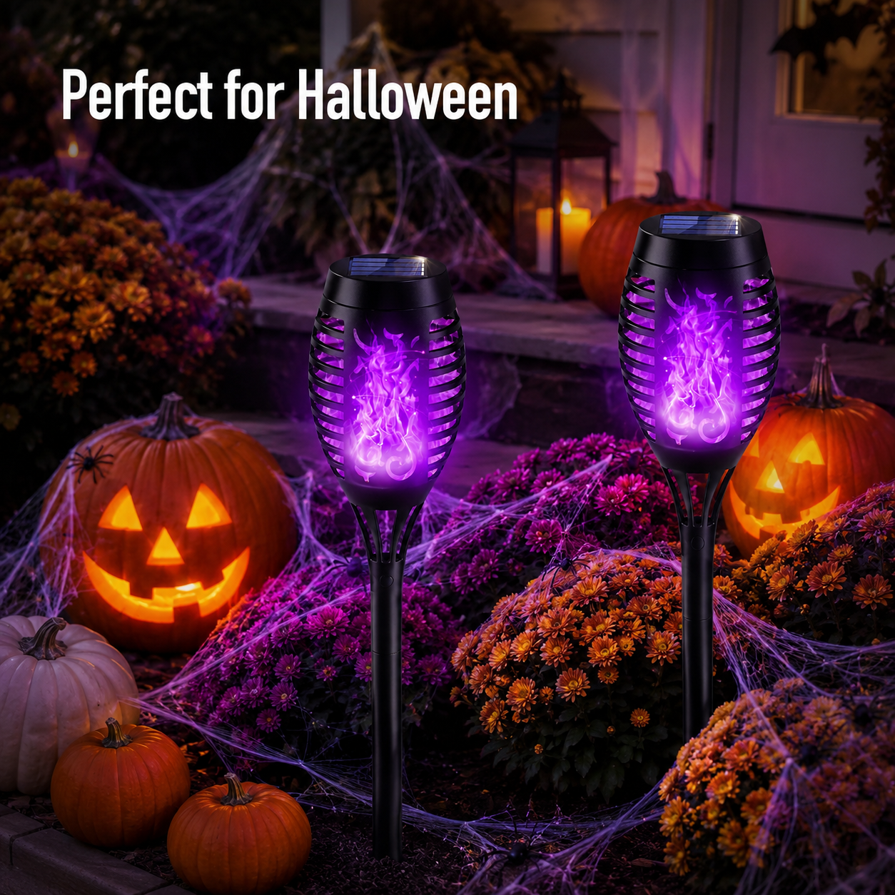 🔥SALE | 6-Pack Solar Halloween Torch Lights