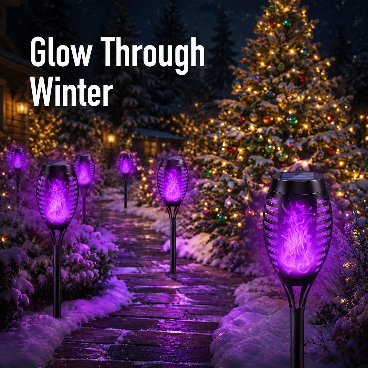 🔥SALE | 6-Pack Solar Halloween Torch Lights
