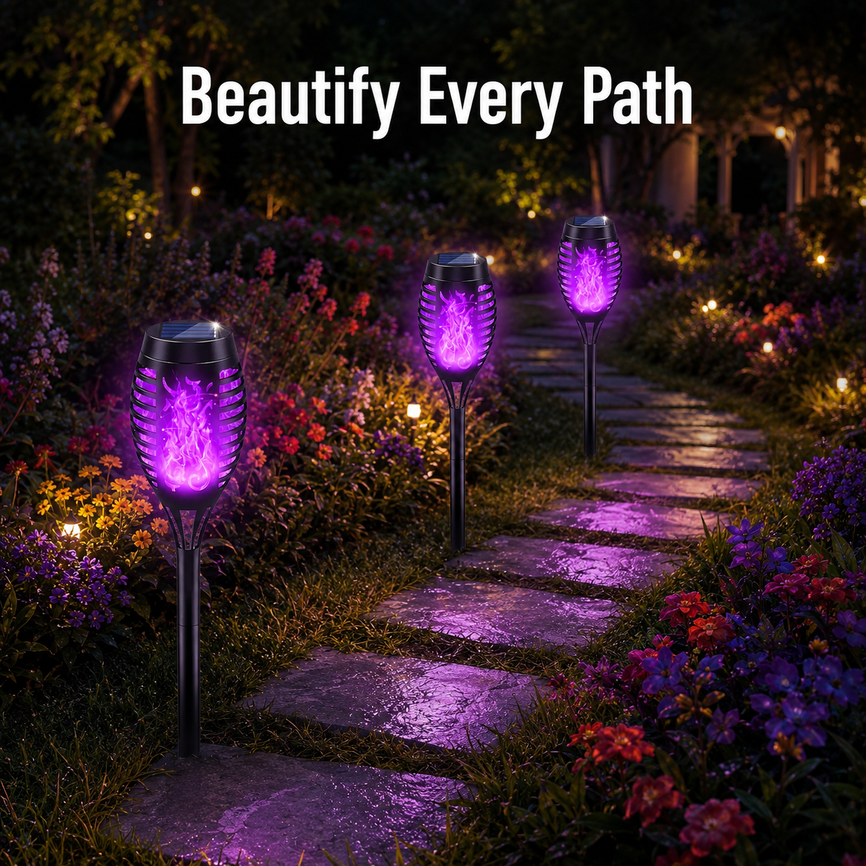 🔥SALE | 6-Pack Solar Halloween Torch Lights