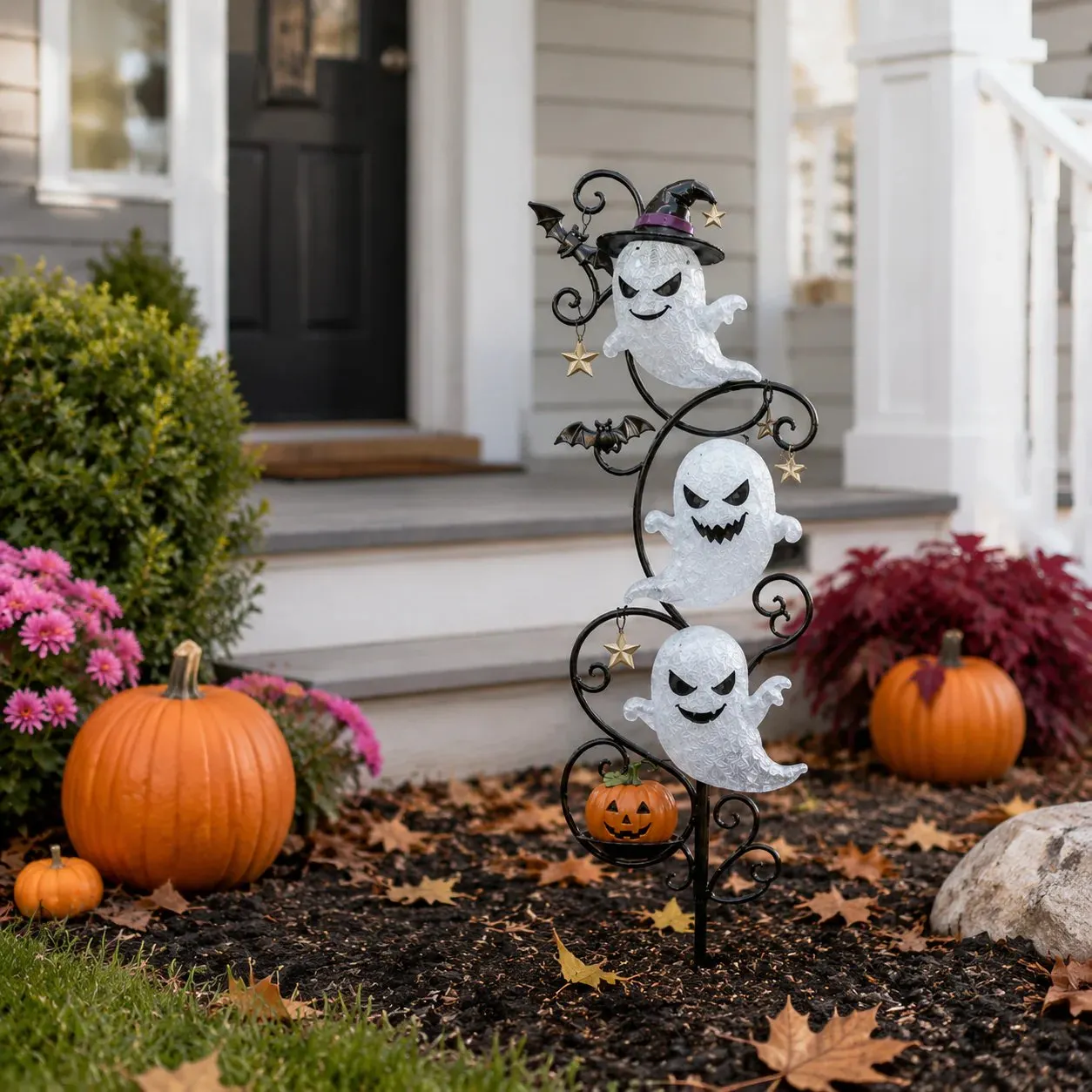 ☀Solar-Powered Little Ghost Garden Stake Light