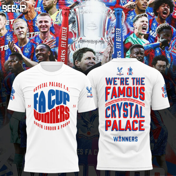 Crystal Palace F.C FA Cup Champions 2024 - 2025 3D Apparel - NUH4382
